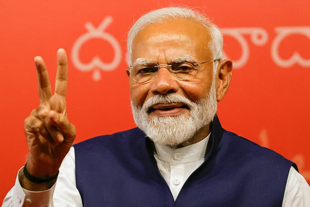 ভারতের প্রধানমন্ত্রী হিসেবে শপথ নিলেন মোদি