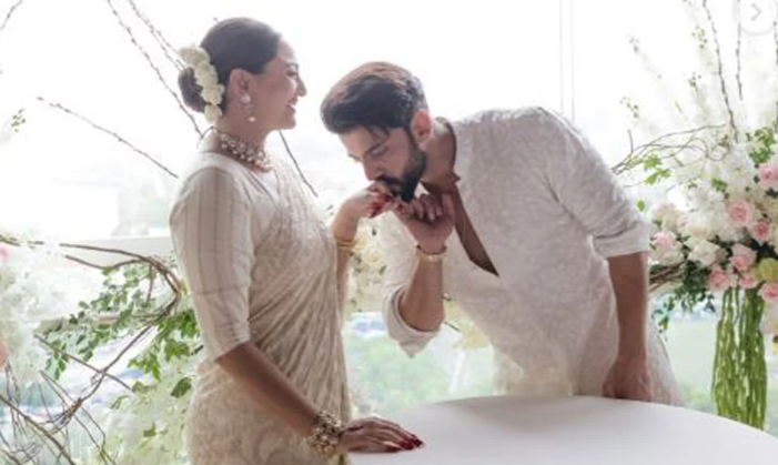 বিয়ে সারলেন সোনাক্ষী-জাহির