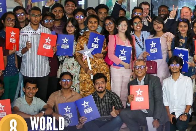 যুক্তরাষ্ট্রে বাংলাদেশি শিক্ষার্থী সর্বকালের রেকর্ড উচ্চতায়, বেড়েছে ২৬ শতাংশ, ৬ ধাপ উন্নতি